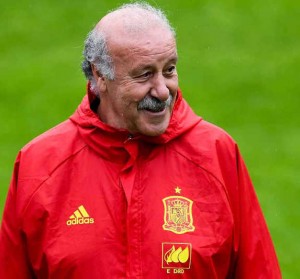 Vicente del Bosque González, I marqués de Del Bosque​, ex-entrenador y ex-futbolista español. Desde el 17 de julio de 2008 hasta el 4 de julio de 2016, fue el seleccionador nacional de fútbol de España.